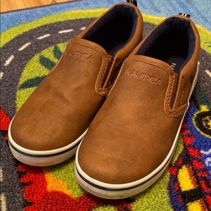 Nautica boys 12 slip on shoes